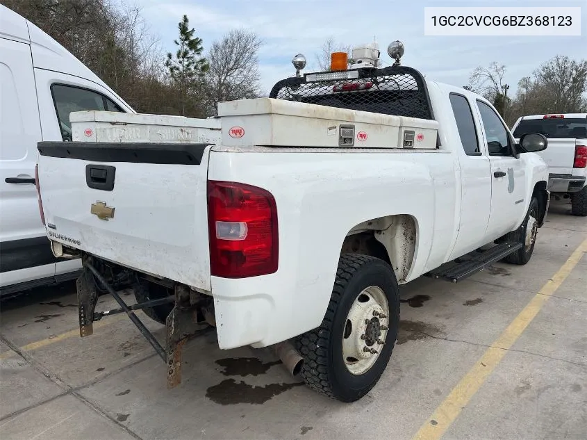 2011 Chevrolet Silverado 2500Hd Work Truck VIN: 1GC2CVCG6BZ368123 Lot: 40457520