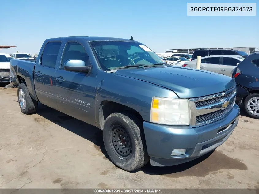 2011 Chevrolet Silverado 1500 Ltz VIN: 3GCPCTE09BG374573 Lot: 40463291