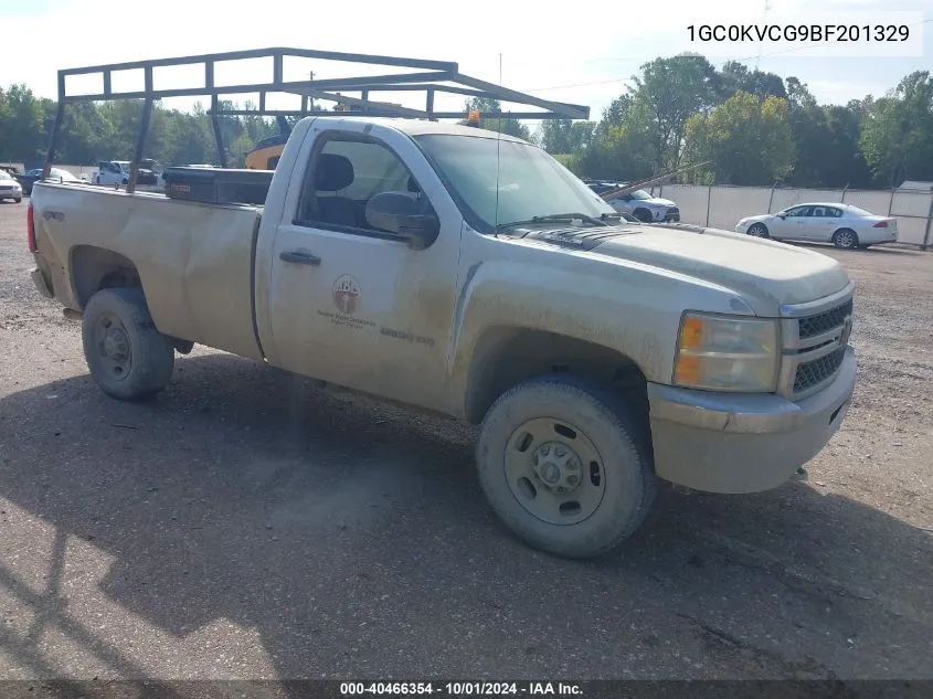 2011 Chevrolet Silverado 2500Hd Work Truck VIN: 1GC0KVCG9BF201329 Lot: 40466354