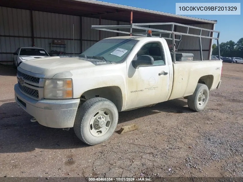 2011 Chevrolet Silverado 2500Hd Work Truck VIN: 1GC0KVCG9BF201329 Lot: 40466354