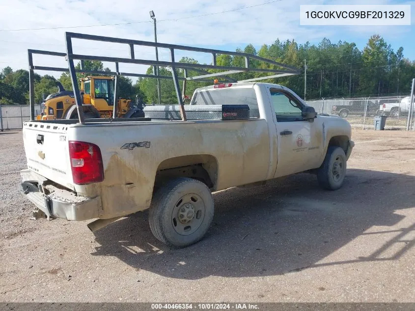 2011 Chevrolet Silverado 2500Hd Work Truck VIN: 1GC0KVCG9BF201329 Lot: 40466354