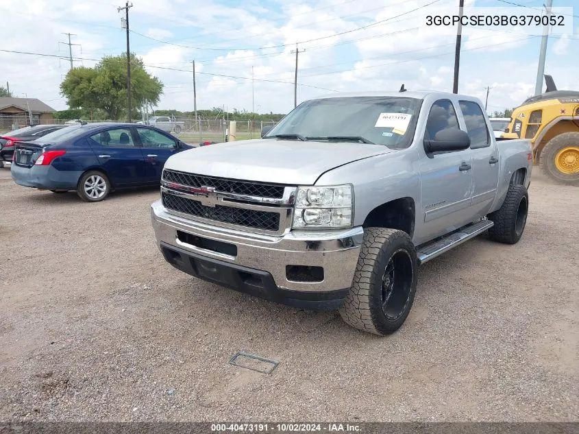 3GCPCSE03BG379052 2011 Chevrolet Silverado 1500 Lt