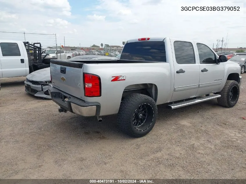 2011 Chevrolet Silverado 1500 Lt VIN: 3GCPCSE03BG379052 Lot: 40473191