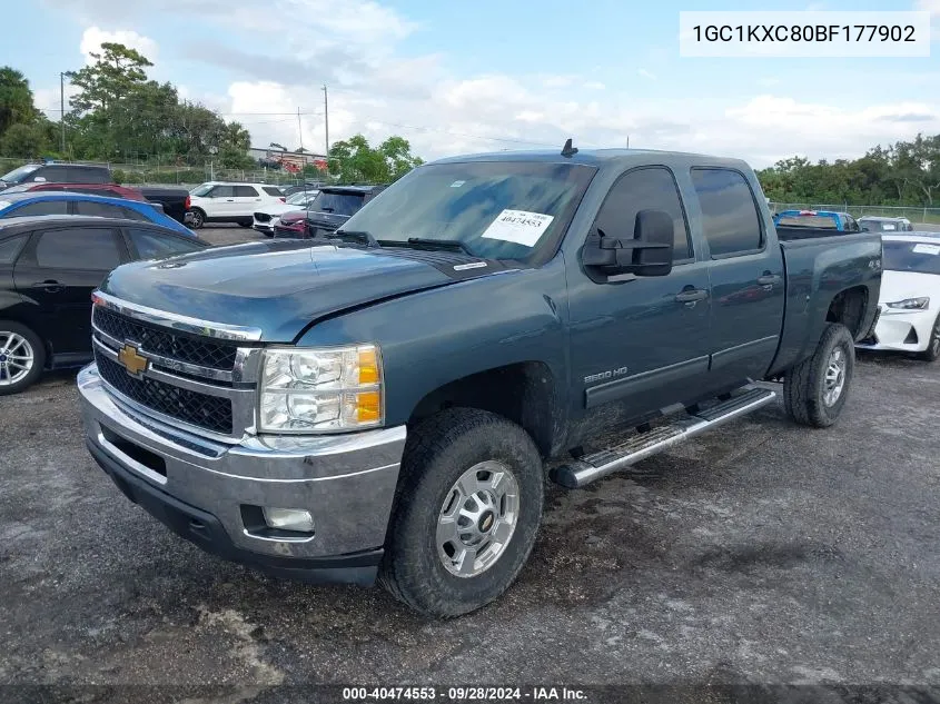 1GC1KXC80BF177902 2011 Chevrolet Silverado 2500Hd Lt