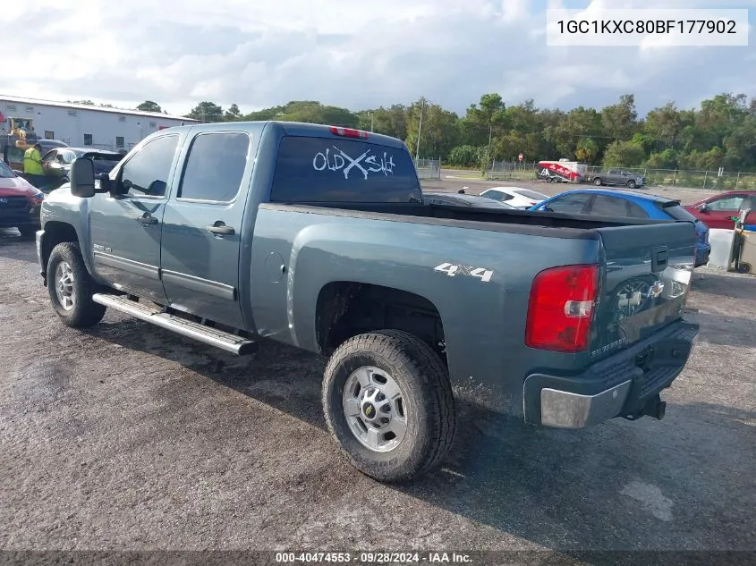 1GC1KXC80BF177902 2011 Chevrolet Silverado 2500Hd Lt