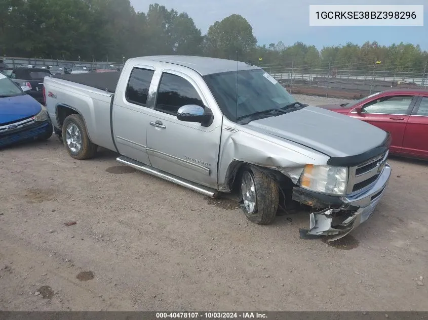 2011 Chevrolet Silverado 1500 Lt VIN: 1GCRKSE38BZ398296 Lot: 40478107