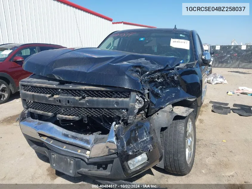 1GCRCSE04BZ258037 2011 Chevrolet Silverado 1500 Lt