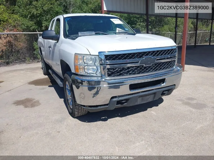 1GC2KVCG3BZ389000 2011 Chevrolet Silverado 2500Hd Work Truck