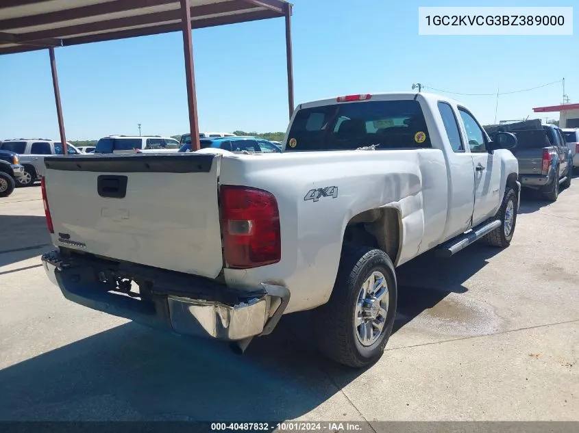 2011 Chevrolet Silverado 2500Hd Work Truck VIN: 1GC2KVCG3BZ389000 Lot: 40487832