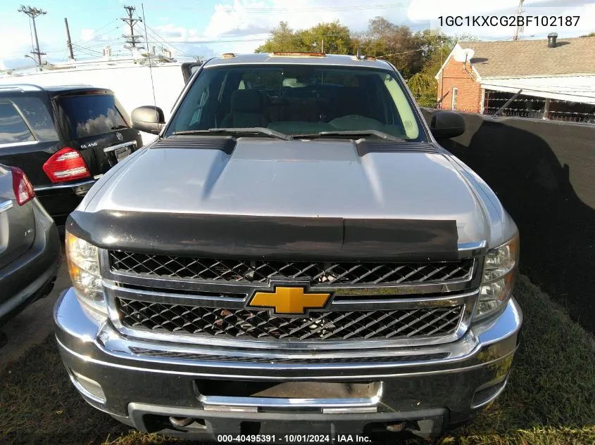 2011 Chevrolet Silverado 2500Hd Lt VIN: 1GC1KXCG2BF102187 Lot: 40495391