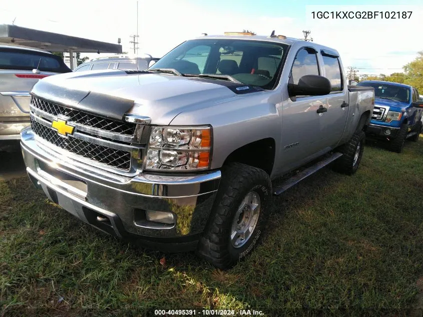 1GC1KXCG2BF102187 2011 Chevrolet Silverado 2500Hd Lt