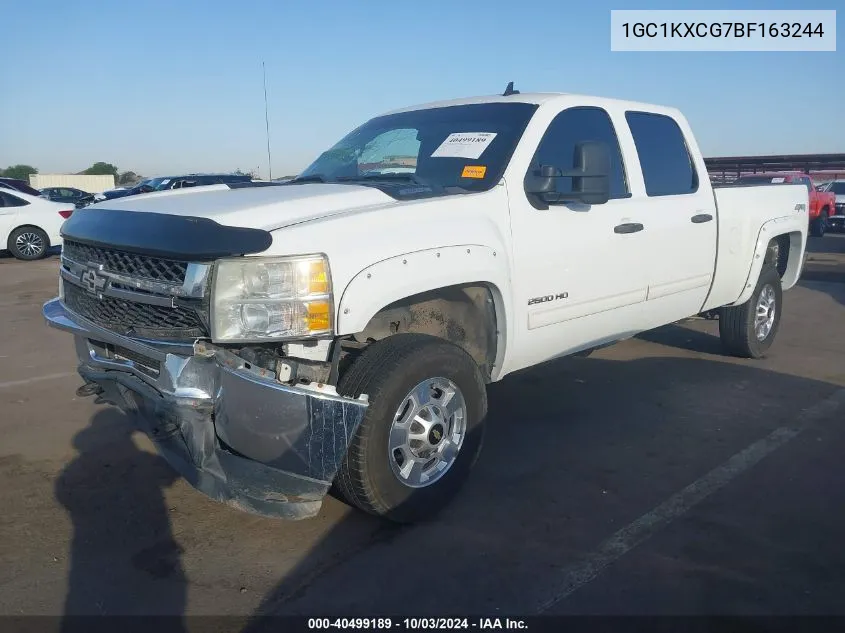 2011 Chevrolet Silverado 2500Hd Lt VIN: 1GC1KXCG7BF163244 Lot: 40499189