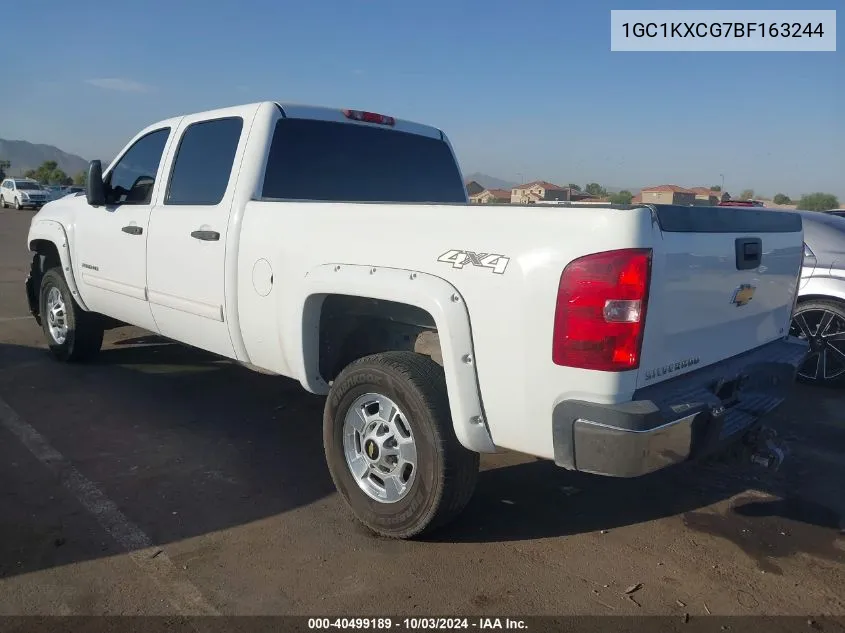 1GC1KXCG7BF163244 2011 Chevrolet Silverado 2500Hd Lt