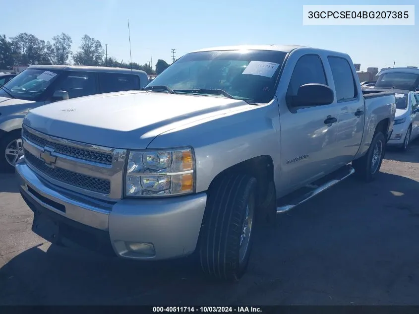 3GCPCSE04BG207385 2011 Chevrolet Silverado 1500 Lt