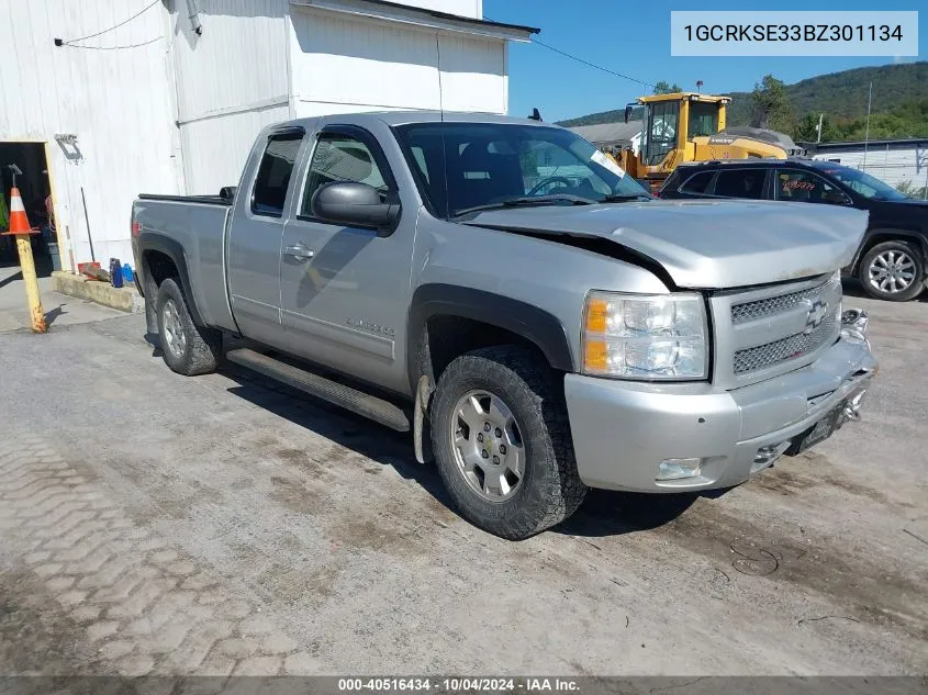 2011 Chevrolet Silverado 1500 Lt VIN: 1GCRKSE33BZ301134 Lot: 40516434