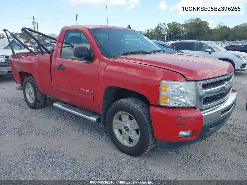 2011 Chevrolet Silverado 1500 Lt VIN: 1GCNKSE05BZ396266 Lot: 40536246