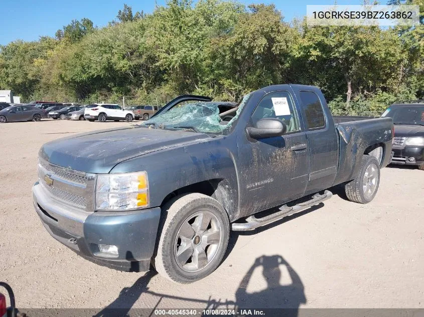 1GCRKSE39BZ263862 2011 Chevrolet Silverado 1500 Lt