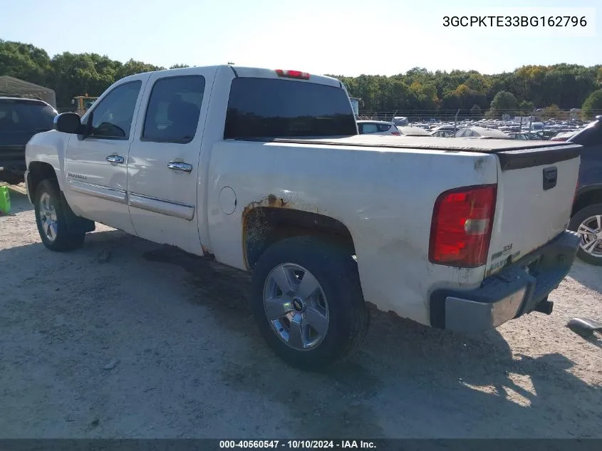 3GCPKTE33BG162796 2011 Chevrolet Silverado 1500 Ltz