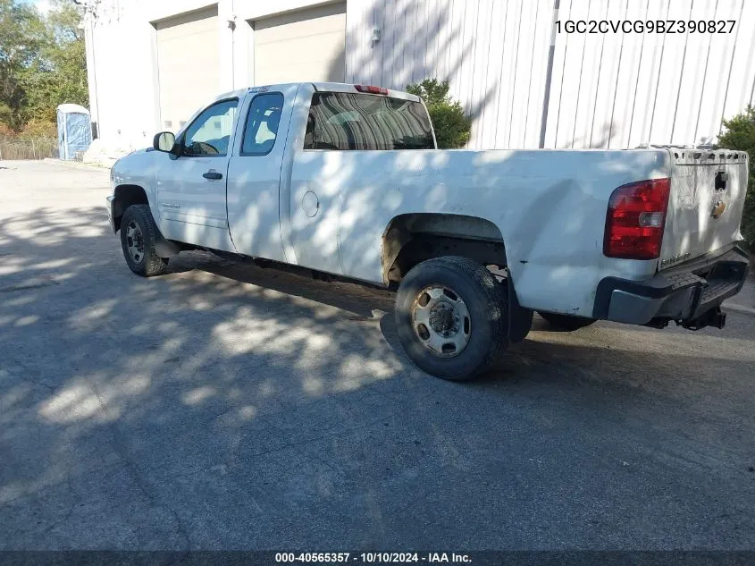 2011 Chevrolet Silverado 2500Hd Work Truck VIN: 1GC2CVCG9BZ390827 Lot: 40565357