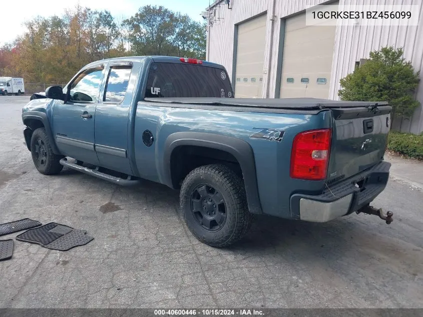 2011 Chevrolet Silverado 1500 Lt VIN: 1GCRKSE31BZ456099 Lot: 40600446