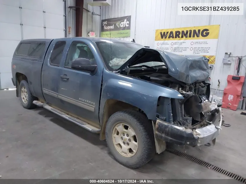 1GCRKSE31BZ439285 2011 Chevrolet Silverado 1500 Lt