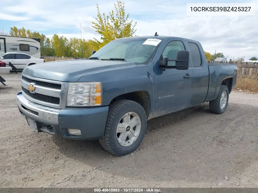 2011 Chevrolet Silverado 1500 K1500 Lt VIN: 1GCRKSE39BZ425327 Lot: 40610983