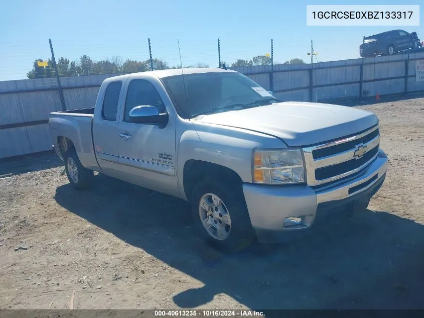 1GCRCSE0XBZ133317 2011 Chevrolet Silverado 1500 Lt