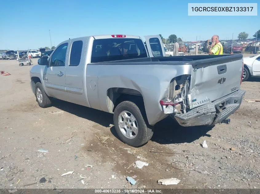 2011 Chevrolet Silverado 1500 Lt VIN: 1GCRCSE0XBZ133317 Lot: 40613235