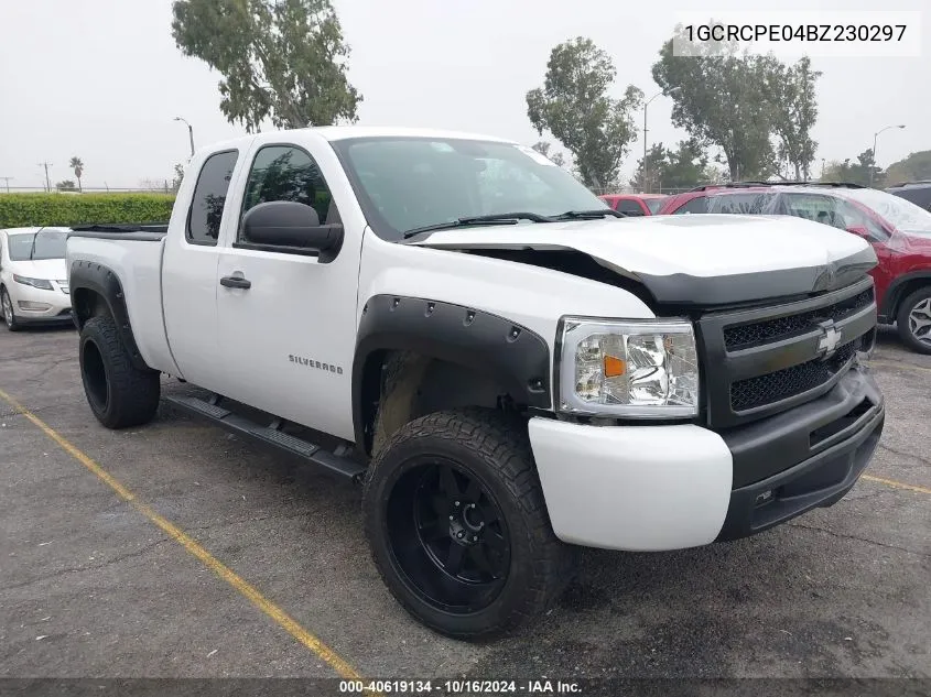 2011 Chevrolet Silverado 1500 Work Truck VIN: 1GCRCPE04BZ230297 Lot: 40619134