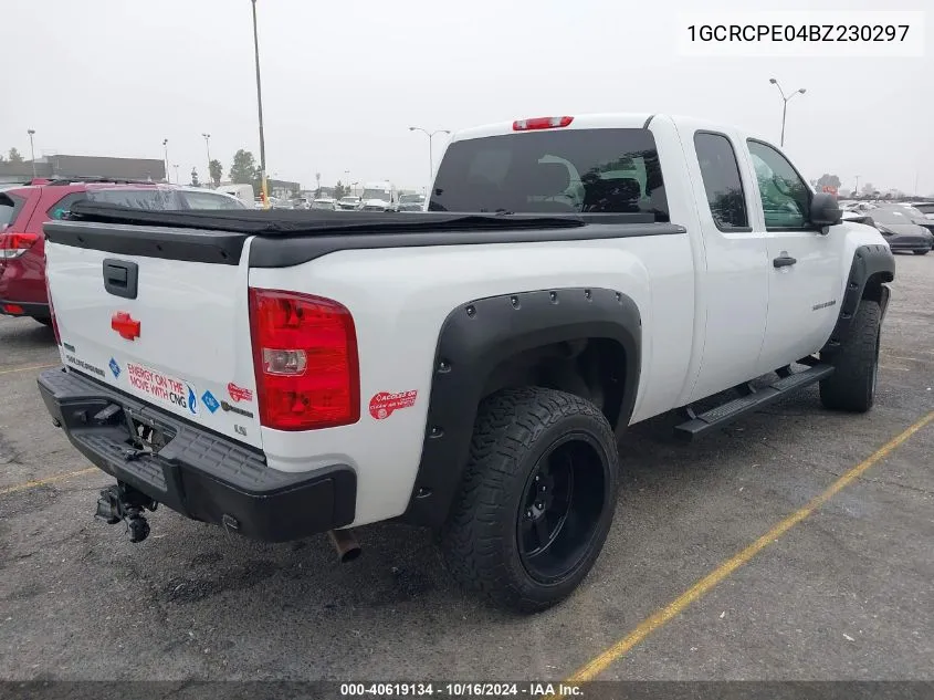 2011 Chevrolet Silverado 1500 Work Truck VIN: 1GCRCPE04BZ230297 Lot: 40619134