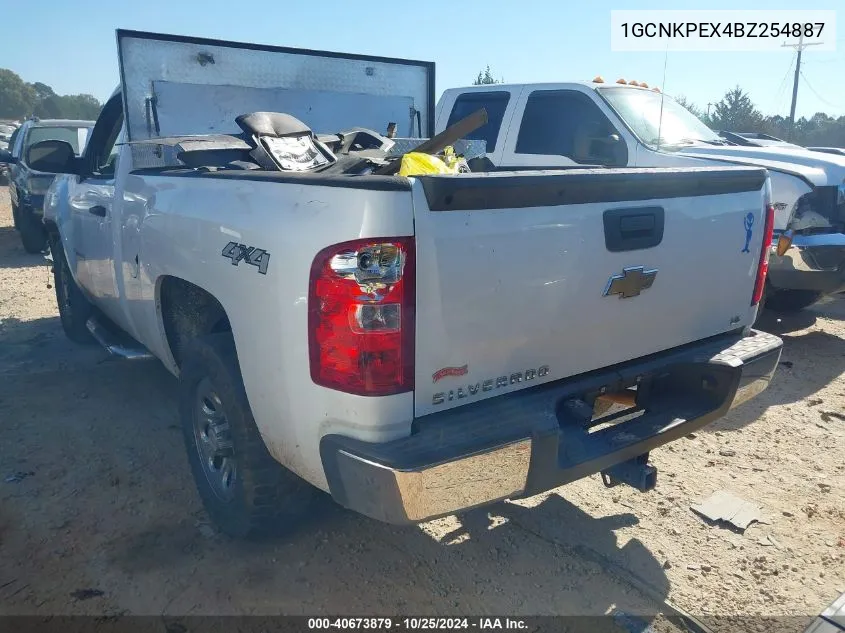 2011 Chevrolet Silverado 1500 Work Truck VIN: 1GCNKPEX4BZ254887 Lot: 40673879