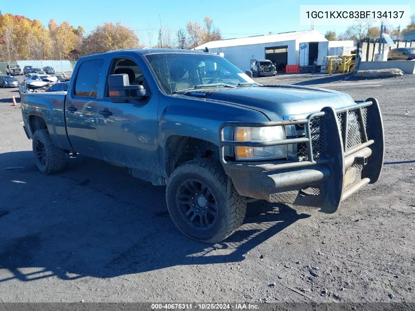 1GC1KXC83BF134137 2011 Chevrolet Silverado 2500Hd Lt