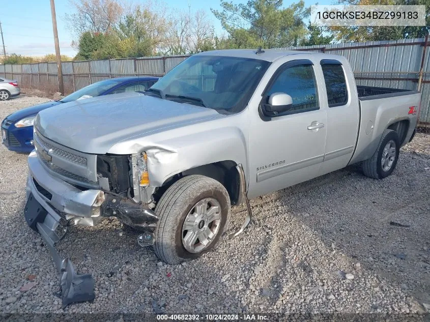 1GCRKSE34BZ299183 2011 Chevrolet Silverado 1500 K1500 Lt