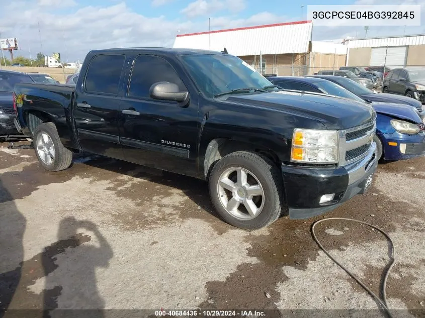 2011 Chevrolet Silverado 1500 Lt VIN: 3GCPCSE04BG392845 Lot: 40684436