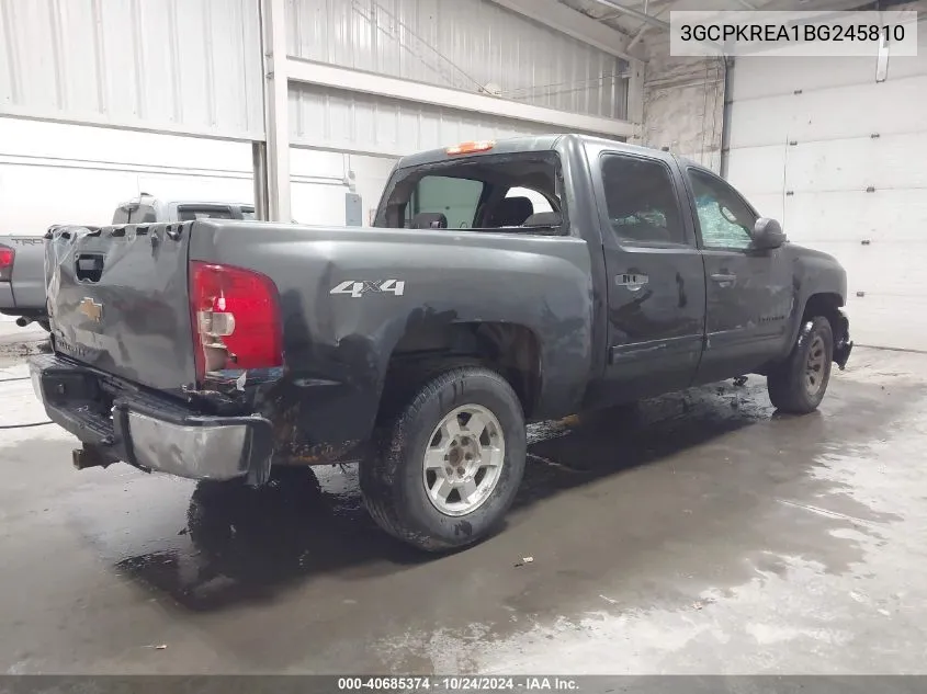 2011 Chevrolet Silverado 1500 Ls VIN: 3GCPKREA1BG245810 Lot: 40685374