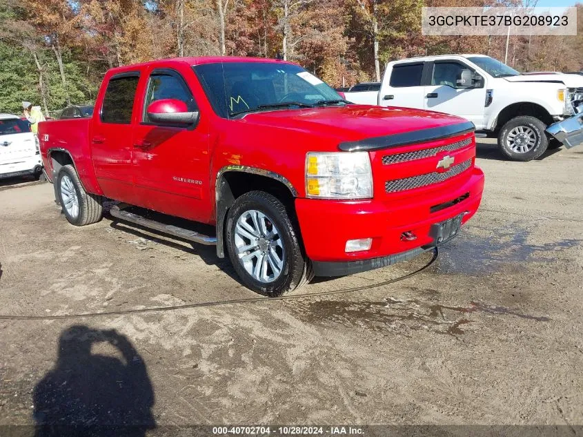 2011 Chevrolet Silverado 1500 Ltz VIN: 3GCPKTE37BG208923 Lot: 40702704