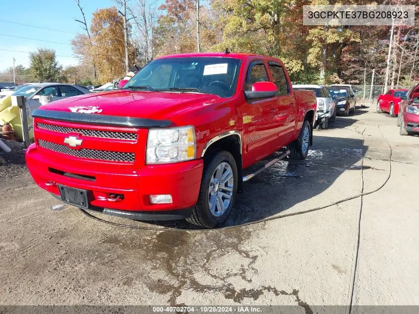 2011 Chevrolet Silverado 1500 Ltz VIN: 3GCPKTE37BG208923 Lot: 40702704