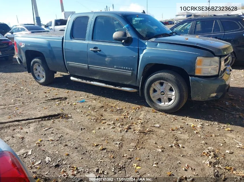 2011 Chevrolet Silverado 1500 Lt VIN: 1GCRKSE36BZ323628 Lot: 40741382