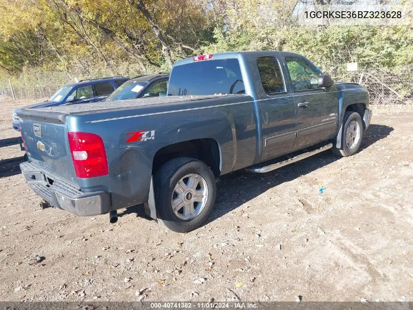 2011 Chevrolet Silverado 1500 Lt VIN: 1GCRKSE36BZ323628 Lot: 40741382