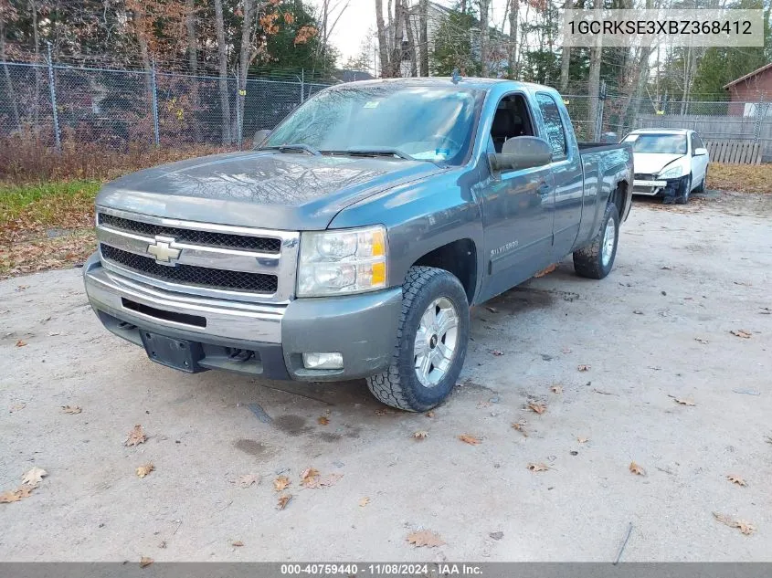 2011 Chevrolet Silverado 1500 Lt VIN: 1GCRKSE3XBZ368412 Lot: 40759440