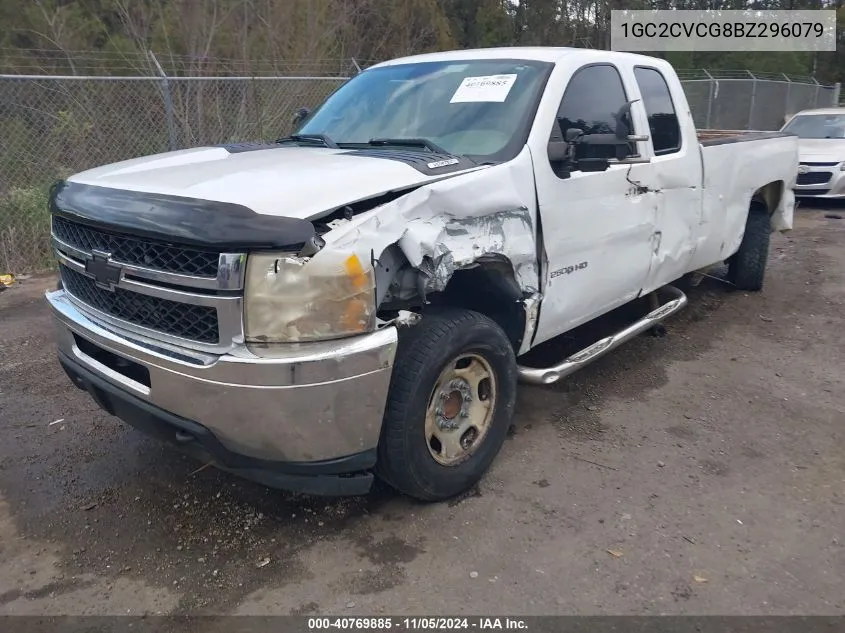 2011 Chevrolet Silverado 2500Hd Work Truck VIN: 1GC2CVCG8BZ296079 Lot: 40769885