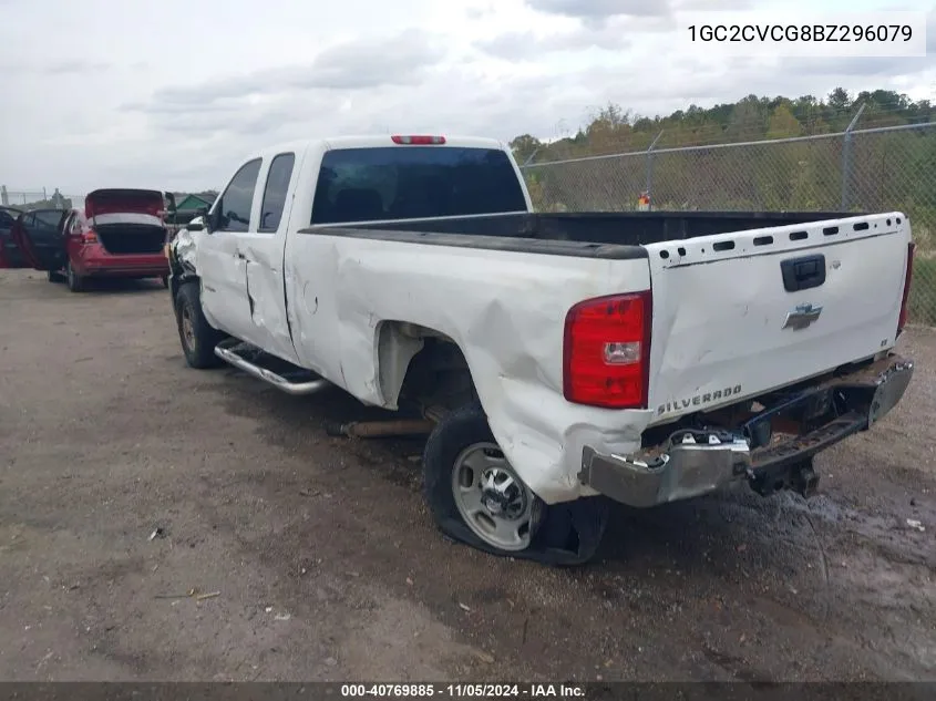 2011 Chevrolet Silverado 2500Hd Work Truck VIN: 1GC2CVCG8BZ296079 Lot: 40769885