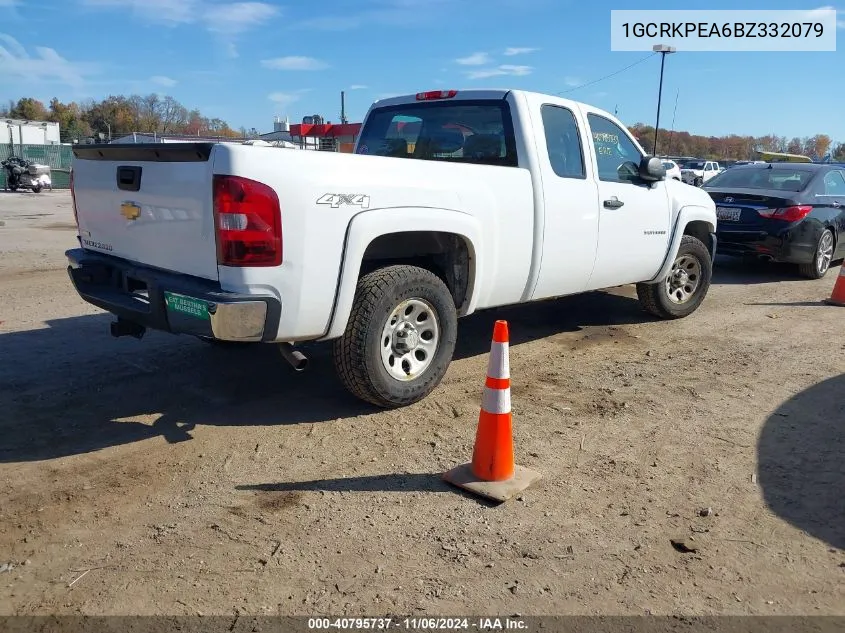 2011 Chevrolet Silverado 1500 Work Truck VIN: 1GCRKPEA6BZ332079 Lot: 40795737