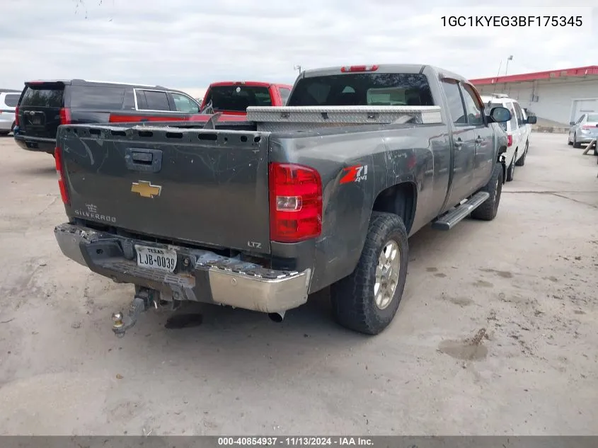 1GC1KYEG3BF175345 2011 Chevrolet Silverado 2500Hd Ltz