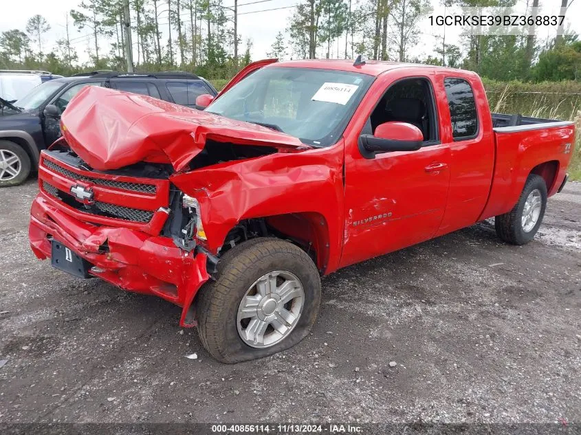 2011 Chevrolet Silverado 1500 Lt VIN: 1GCRKSE39BZ368837 Lot: 40856114