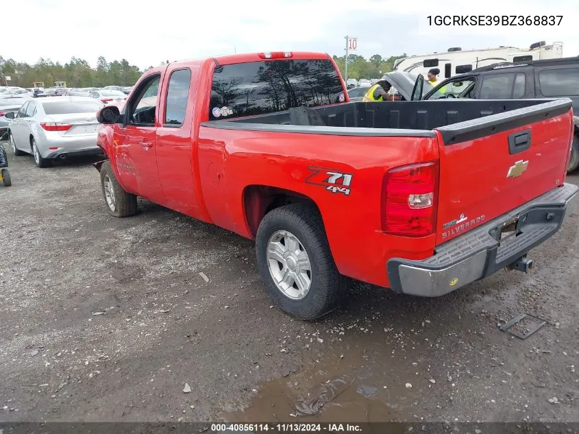 2011 Chevrolet Silverado 1500 Lt VIN: 1GCRKSE39BZ368837 Lot: 40856114