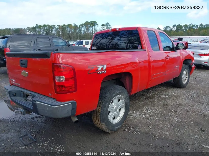 2011 Chevrolet Silverado 1500 Lt VIN: 1GCRKSE39BZ368837 Lot: 40856114