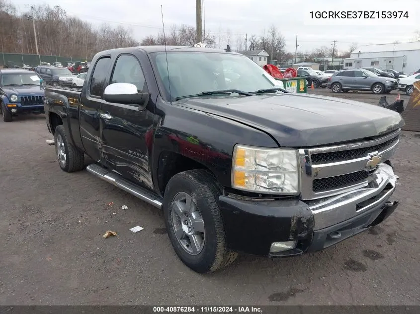 2011 Chevrolet Silverado 1500 Lt VIN: 1GCRKSE37BZ153974 Lot: 40876284