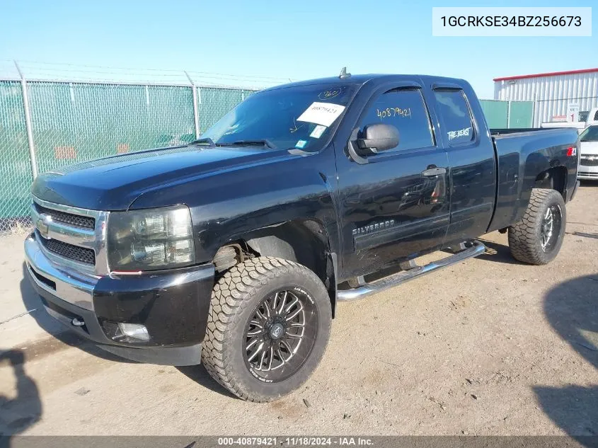 2011 Chevrolet Silverado 1500 Lt VIN: 1GCRKSE34BZ256673 Lot: 40879421