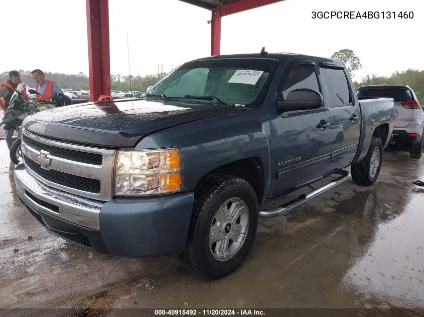 2011 Chevrolet Silverado 1500 Ls VIN: 3GCPCREA4BG131460 Lot: 40915492